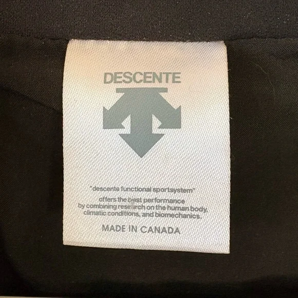 Descente Team Alberta Quilted Jacket Women’s M Black Ski Athletic Insulated - Picture 4 of 11